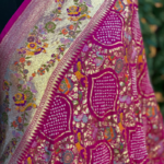 Tested Zari Tilfi Dupatta - Rani Colour